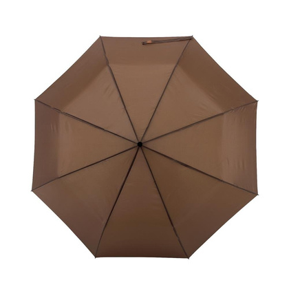 Parasol automatyczny męski KEMER LORD ciemnobrązowy