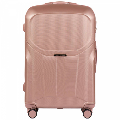 Duża walizka WINGS PDT01-L Rose Gold