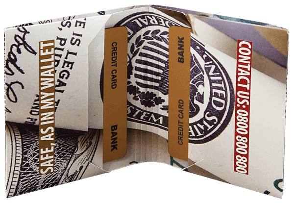 Portfel origami 998117 - min. zamówienie 20 / 50 / 100 szt.