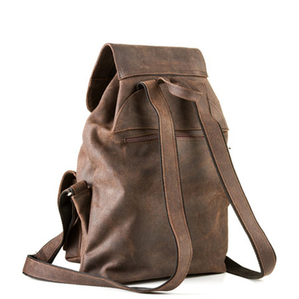 Plecak ze skóry naturalnej KEMER VOOC URBAN RDW6 Czarny