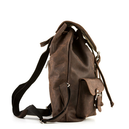 Plecak ze skóry naturalnej KEMER VOOC URBAN RDW6 Czarny