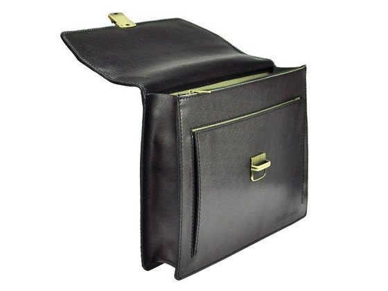 Teczka skórzana KEMER 819-1 Ciemny brąz