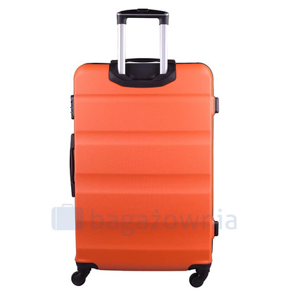 Średnia walizka WINGS AT01 M Pomarańczowa
