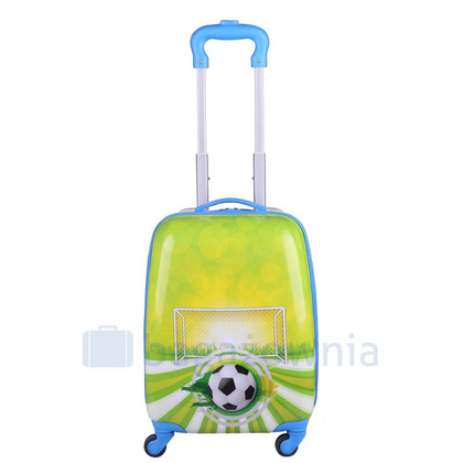 Walizka dziecięca KEMER RGL PIŁKA Zielona