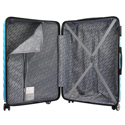 Zestaw z trzech walizek i kuferka na kosmetyki  W6007#14 KEMER