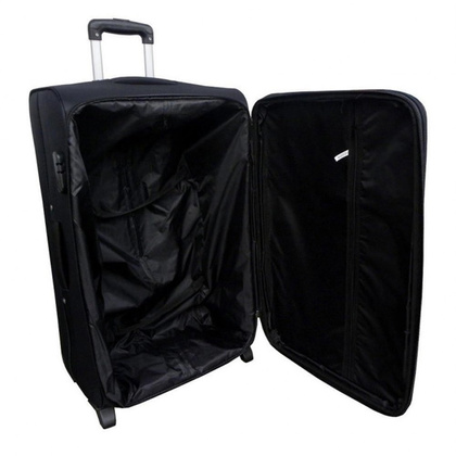 Zestaw 3 walizek PELLUCCI RGL 1003 Czarno Niebieskie