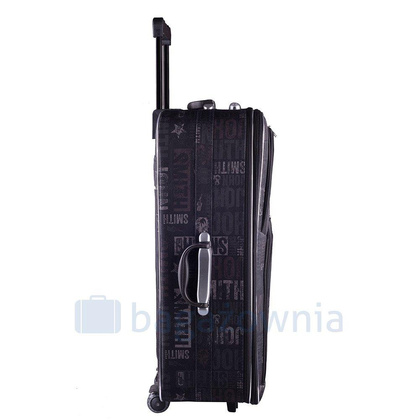 Mała kabinowa walizka PELLUCCI RGL 773 S Czarno Szara