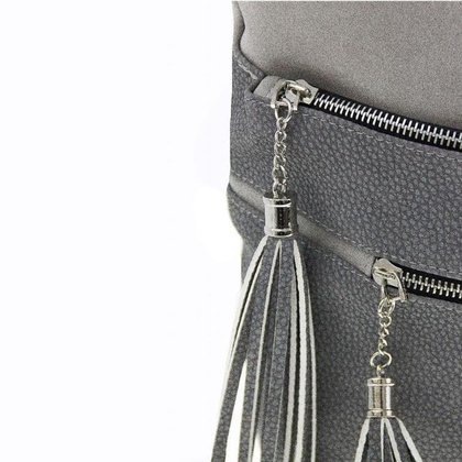 Torebka damska na ramię KEMER SOLIER ML21 Jasno Szara - min. zamówienie 20 / 50 / 100 szt.