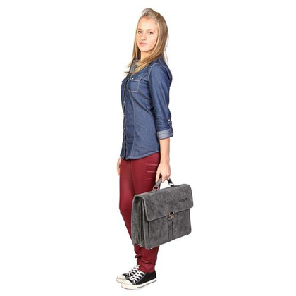 Teczka KEMER VOOC Vintage  URBAN ATS167 ciemny brąz