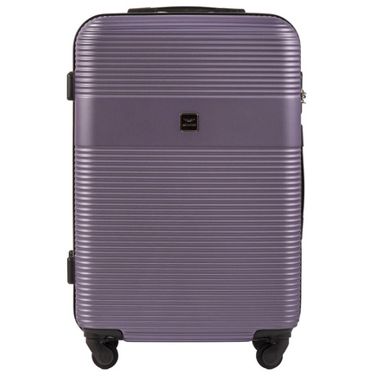 Średnia walizka WINGS 5398 M Calm Purple