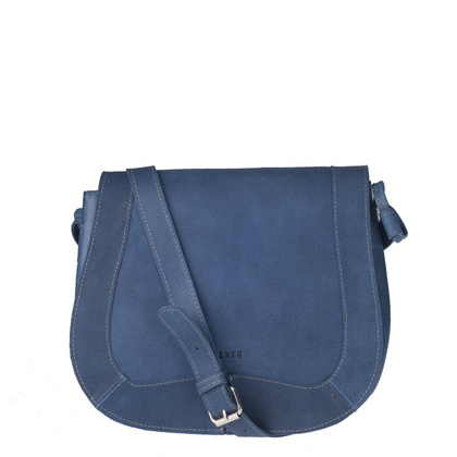Torba skórzana KEMER 148 Granatowa - min. zamówienie 20 / 50 / 100 szt.