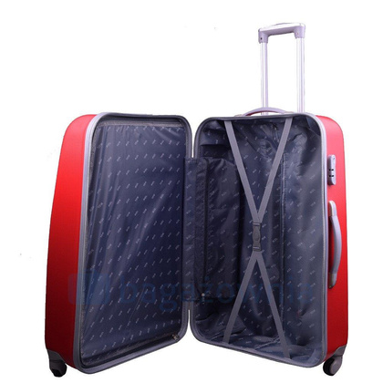 Duża walizka PELLUCCI RGL 883 L Czerwona