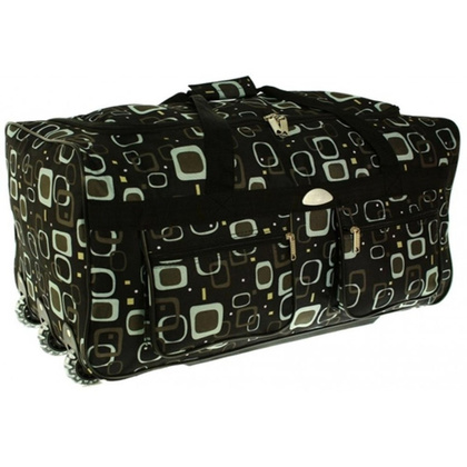 Torba podróżna na kołach PELLUCCI RGL A1 Czarno Zielona