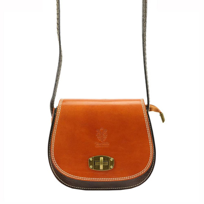 Torebka damska skórzana KEMER 117 MULTI Camel