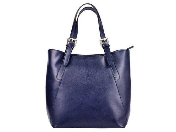 Torebka damska skórzana KEMER 847 Czarna