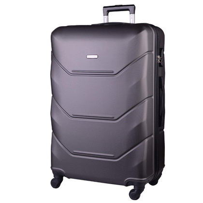 Duża walizka WINGS 147L Szara