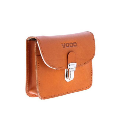Saszetka do paska skóra KEMER VOOC Vintage P11 koniak