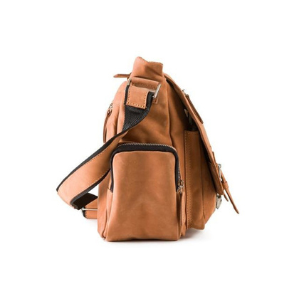 Torba na ramię KEMER VOOC Crazy Horse RCH5 brąz