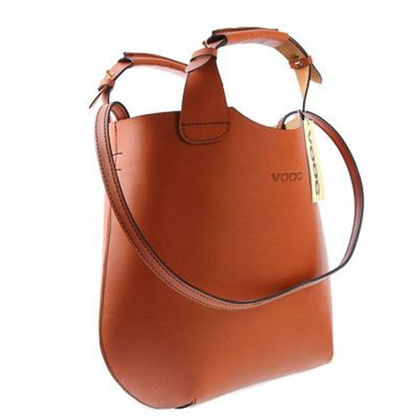 Modna torba, worek KEMER VOOC Vintage  P6 Koniak