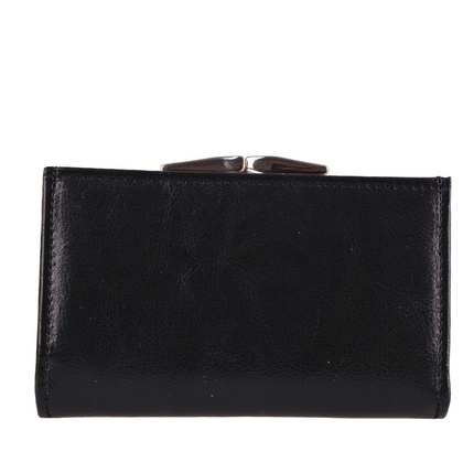 Portfel damski skórzany KEMER P13 Czarny  - min. zamówienie 20 / 50 / 100 szt.