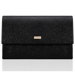 Torebka wizytowa damska KEMER SOLIER F13 Czarny Brokat - min. zamówienie 20 / 50 / 100 szt.