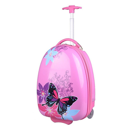 Walizka dziecięca KEMER RGL PIOSENKARKI Różowa