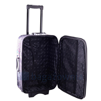 Mała kabinowa walizka PELLUCCI RGL 773 S Multikolorowa