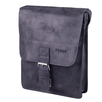 Torba skórzana KEMER TSM11/02 Czarny - min. zamówienie 20 / 50 / 100 szt.