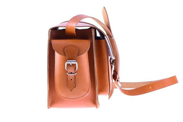 Oryginalna torba skóra KEMER VOOC Vintage P29 brąz