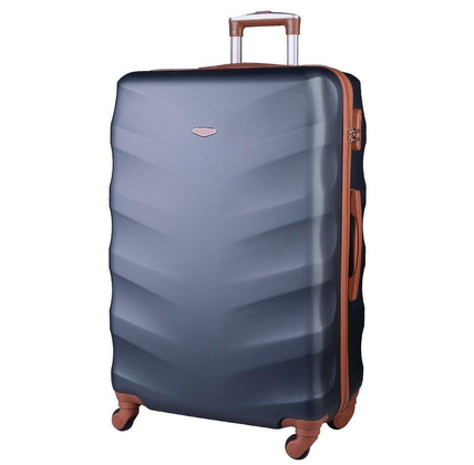 Duża walizka WINGS 402 L Zielona