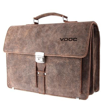 Teczka KEMER VOOC Vintage  URBAN ATS167 ciemny brąz