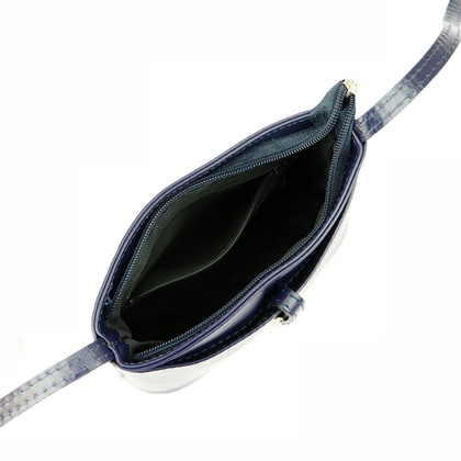 Torebka damska skórzana KEMER 205 MN Granatowa