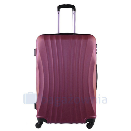 Duża walizka WINGS 159 L Bordowa