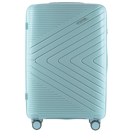Duża walizka WINGS DQ181-04 Macaron Blue