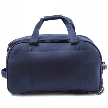 Torba podróżna na kołach WINGS C1055 S Brązowa