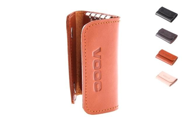 Etui na klucze skórzane Vintage P10 brąz