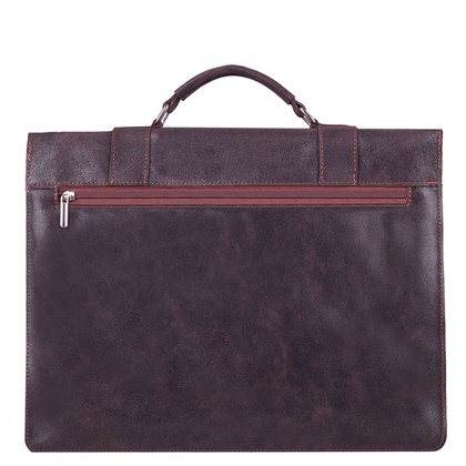 Torba skórzana na ramię KEMER CH 1103 Brązowa - min. zamówienie 20 / 50 / 100 szt.