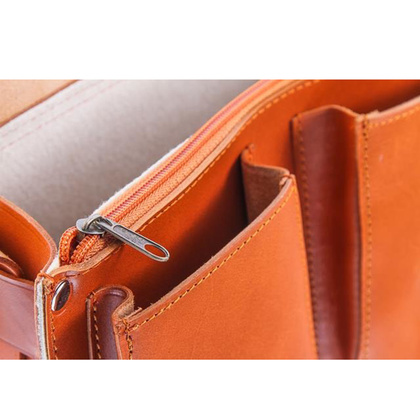 Stylowa torba kuferek KEMER VOOC Vintage P30 brąz