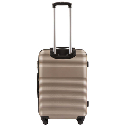 Średnia walizka WINGS 5398 M Złota