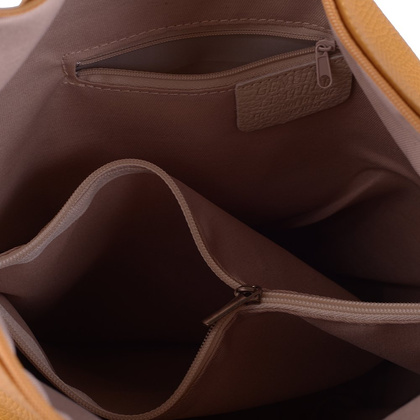 Torebka damska / plecak KEMER 4 Żółty - min. zamówienie 20 / 50 / 100 szt.