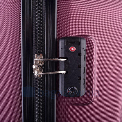 Średnia walizka WINGS 518 M Różowa