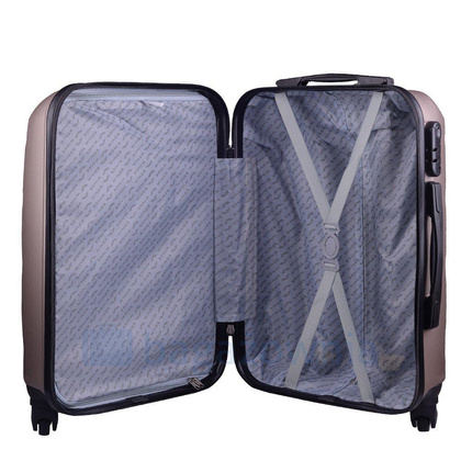 Mała kabinowa walizka WINGS AT01 S Złota