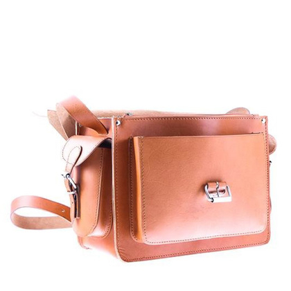 Oryginalna torba skóra KEMER VOOC Vintage P29 Czarna