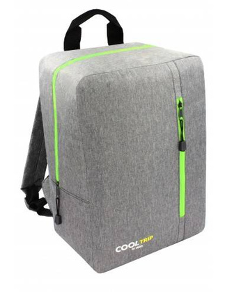 Plecak Torba podróżna podręczna PELLUCCI RGL Wizzair 38B Szaro zielona