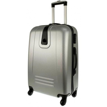 Zestaw 3 walizek PELLUCCI RGL 910 Srebrne