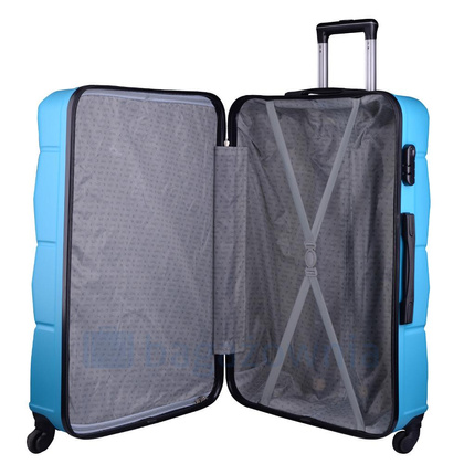 Średnia walizka WINGS 147 M Turkusowa