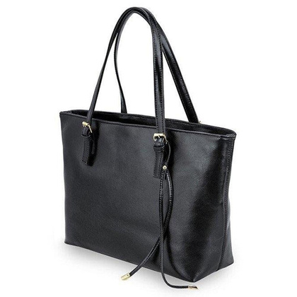 Torebka damska skórzana KEMER SOLIER LUNA Czarna - min. zamówienie 20 / 50 / 100 szt.