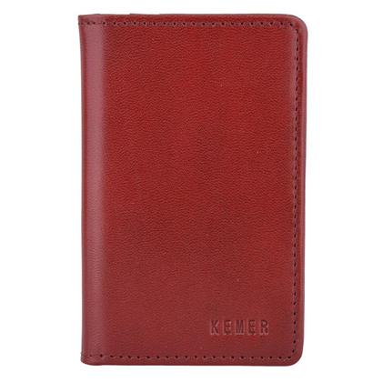 Etui na karty / wizytówki KEMER W3 Bordo