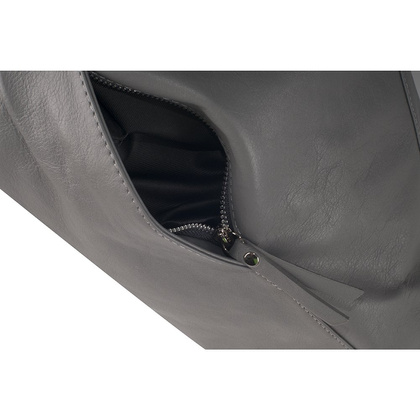 Torebka damska skórzana KEMER 304 Szara - min. zamówienie 20 / 50 / 100 szt.