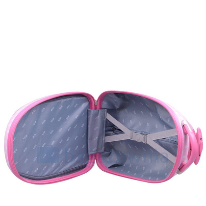 Walizka dziecięca KEMER GROSZKI Różowa